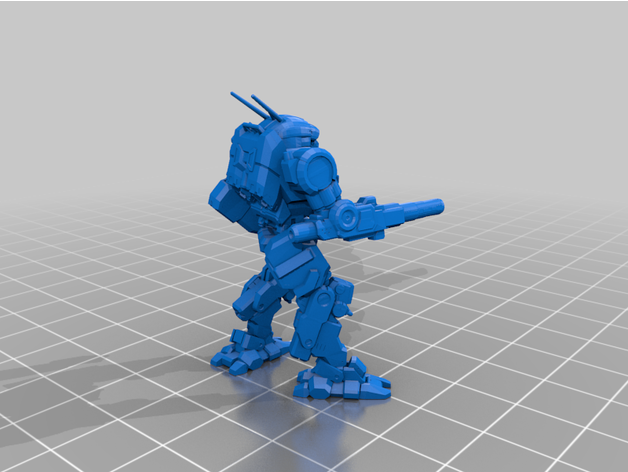 6mm mech rechtfertigen Aktualisiert amerikanisch Mecha Fighttech pgi Stompyrobots 3D print model - Mito3D