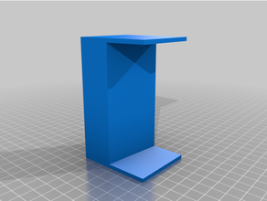 pocket sluice stand 6deg 3d print model - Mito3D