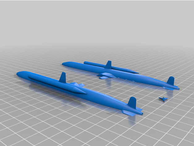 kairyu submarine wwii 3D print model - Mito3D