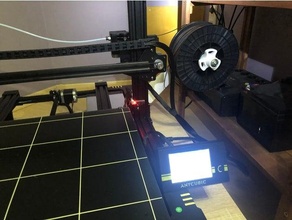 anycubic chiron bearing spool holder 3d print model - Mito3D