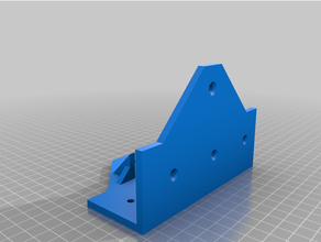 parsons table leg bracket 3d print model - Mito3D
