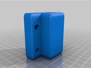 vertical mount flag stake 3d print model - Mito3D