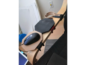 ikea poltrona rato caddie acessórios tapete poang cadeira bandeja 3d print model - Mito3D