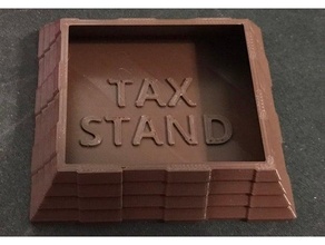 architects west kingdom - tax stand boardgame accessories 3d print model - Mito3D