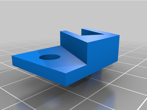 simple spool mount delta printers kossel holder 3d print model - Mito3D