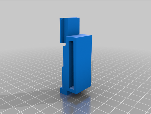 belt loop portable radio mount 3D print model - Mito3D