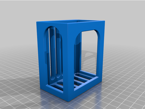 counter ice machine scoop holder kitchen magnet pla refrigerator 3d print model - Mito3D