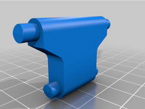 hoover wet dry vacuum cleaner lid clip hinge 3d print model - Mito3D