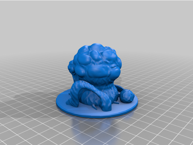 yüzer mantar 3D print model - Mito3D