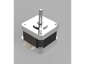 components model step motor 17hs1352-p4130 drive fusion stepper 3d print model - Mito3D