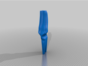 stalagmite hold tite - chaos collection vase 6 amorhous cave concave loft poly math organic pixel pixelated rock spiral mode voxel voxelated voxelized 3d print model - Mito3D