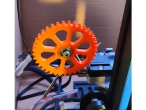 cr 10 guider roue filament capteur intégré 10s créalité 3d print model - Mito3D