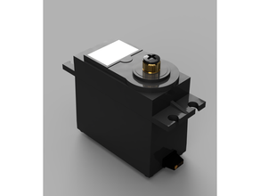 componentes modelo servo motor fs5115m 3d print model - Mito3D
