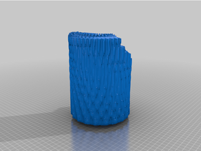 escalier chaos collection vase 9 fractale impossible grenier math 3d print model - Mito3D