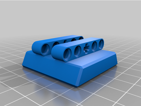 trípode rápido lanzamiento Lego adaptador 3d print model - Mito3D