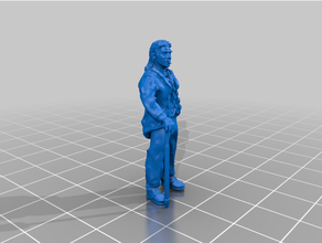 cthulhu npc7 personnage modèle enquêteur John Scott miniature PNJ 3d print model - Mito3D