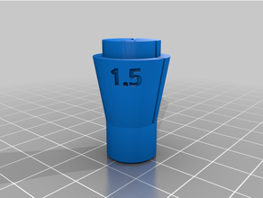readable collets drill holder 3d print model - Mito3D
