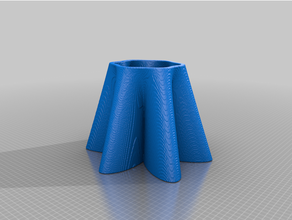 bikini bulut kaos Toplamak vazo 11 fraktal çatı katı matematik sarmal mod 3d print model - Mito3D