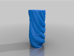 akış kaos Toplamak vazo 13 fraktal çatı katı matematik sarmal mod Su 3d print model - Mito3D