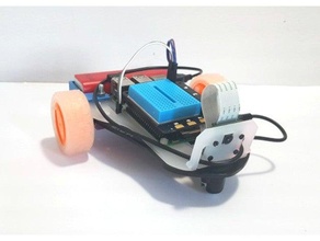 battery holder sts-pi raspberry pi robot 3d print model - Mito3D
