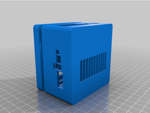 plátano pi m2+ casingv12 caja tripas 3d print model - Mito3D