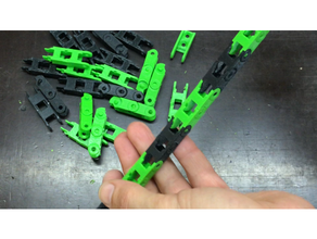 lowrider2 energy chain 3d print model - Mito3D