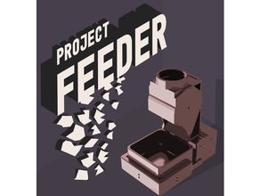 project feeder open source pet pets 3d print model - Mito3D
