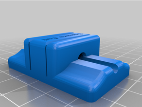 Bowden tubo quadrado cortar gabarito 3d print model - Mito3D