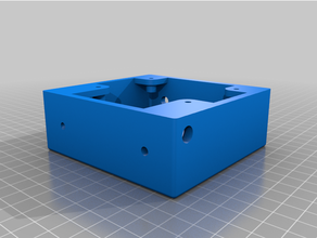 danfoss cc mounting box mount 3d print model - Mito3D