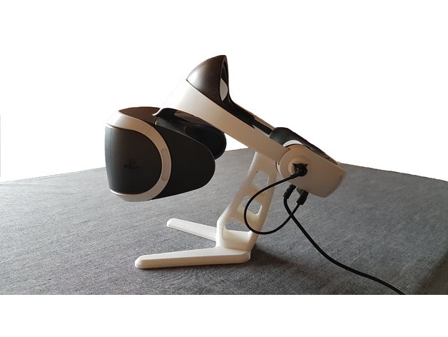 oyun istasyonu vr kulaklık ayakta durmak 3D print model - Mito3D