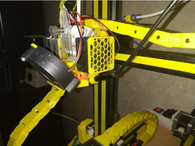 endoscope mount bmg aero 3D print model - Mito3D