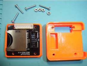 caso funda mks slot2 makerbase Robin nano sd tarjeta 3d print model - Mito3D
