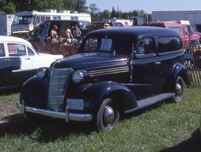 Chevrolet mestre sedan Entrega 1938 1936 1937 1939 1940 30s 40s americano carro chevy caminhão jogo guerra ww2 3d print model - Mito3D