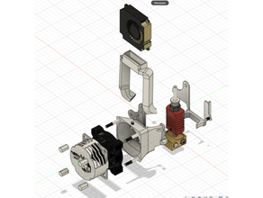 ender 3 ventilateur monter canal 3d print model - Mito3D