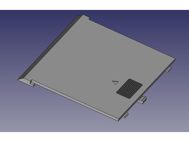 casio pt mt tastiera batteria copertina guaina casiotone sostituzione 3D print model - Mito3D