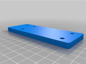 eleksmaker a3 pro foot extension 3d print model - Mito3D