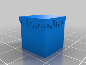 Minecraft sujeira tecla 3d print model - Mito3D