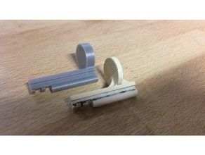 rollo bloccaggio 3d print model - Mito3D