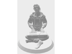 netrunner cyberpunk ciencia ficción 3d print model - Mito3D