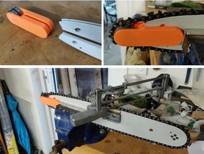 chainsaw chain strainer 3d print model - Mito3D