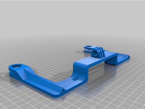topçu x1 yatak üstesinden gelmek gopro binmek 3d print model - Mito3D