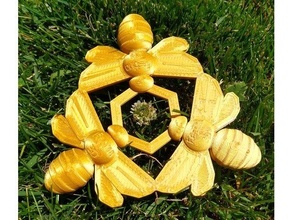 Bienen Biene Bienenstock Bienenzucht 3d print model - Mito3D