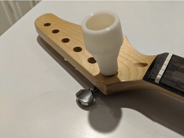 guitar tuner nut tool hex 3D print model - Mito3D