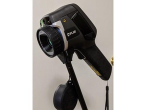 flir exx thermique caméra micro supporter monter e40 e40bx e60 titulaire soutien microphone 3d print model - Mito3D