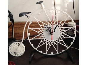 bike clock v2 3d print model - Mito3D
