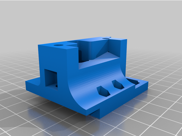 kablo Kulp destek kübik i3 mega e3d titan aero 3D print model - Mito3D