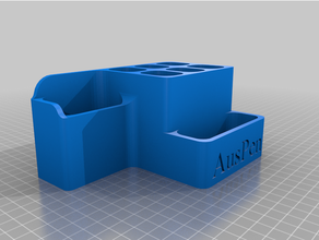asomarse recargable pizarron marcador soporte pizarra caja organizador 3d print model - Mito3D