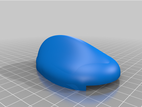 saab 9-3 y3sf roof antenna cover 93 3d print model - Mito3D