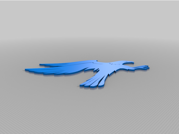 eagle bird 3D print model - Mito3D