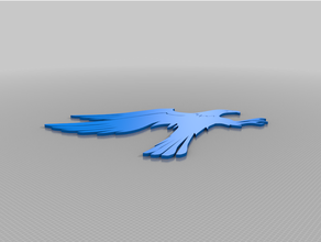 Aigle oiseau 3d print model - Mito3D